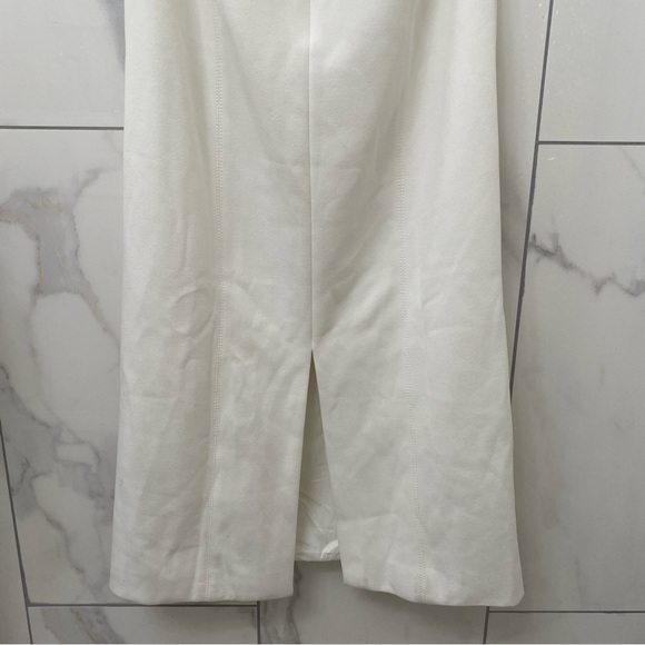 MISHA COLLECTION Ivory Cut-Out Midi Dress - Picture 8 of 8